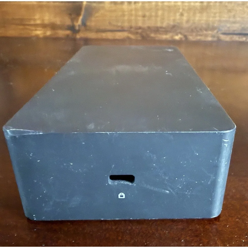 Microsoft Surface Dock 1 Model 1661 Black Port Replicator No Power Supply